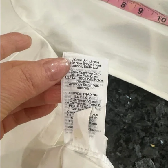 J. Crew Classic White Blouse - Picture 10 of 10